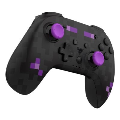 3. Dragonshock PopTop Black, Purple Bluetooth Gamepad Analog/Digital Nintendo Switch, PC