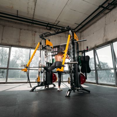 9. CYKLON X Multifunctional Smith Machine with HMS Equipment