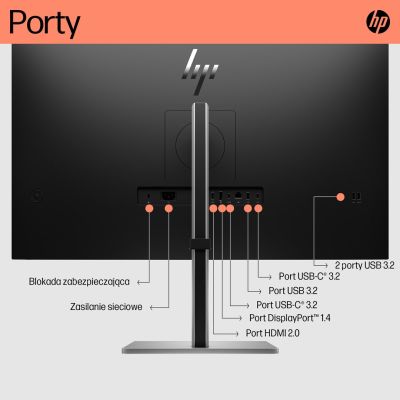 6. HP 31.5" E32k G5 4K Monitor (6N4D6AA)