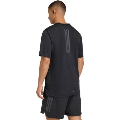 3. Men's adidas D4T PrimeLift 3 Stripes T-shirt black KE9937