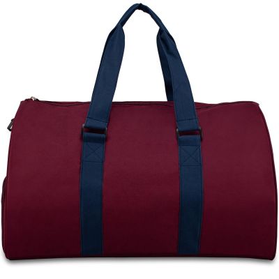 4. SPORTS/FITNESS BAG A3031 BURGUNDY SEMI LINE