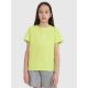 Girls' regular printed T-shirt 4F 4FJWSS25TTSHF1871-45S