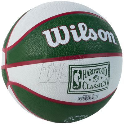 2. Wilson NBA Team Retro Milwaukee Bucks Mini Ball WTB3200XBMIL