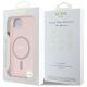 8. Guess IML Glitter Circle MagSafe case for iPhone 16e - pink
