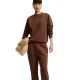 4. Nike Studio Fleece Medium Weigh Women's Pants Brown IM8078 259