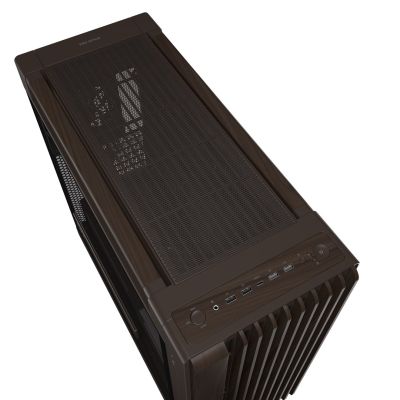 6. Asus PROART PA602 WALNUT WOOD TG PWM RETRO Case