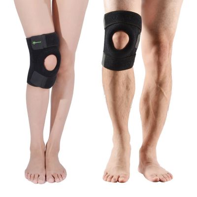7. Rockbros LF1106L sports protector for patella and knee joint, size L - black