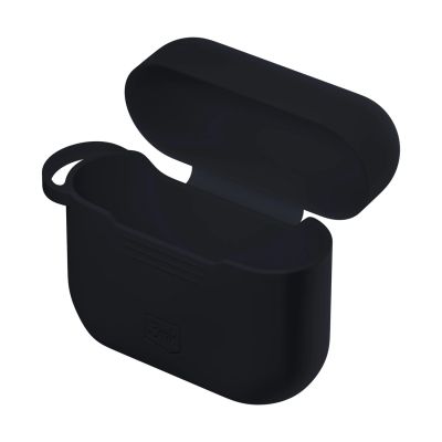 7. 3mk Silicone AirPods Case for AirPods Pro 3 - Black