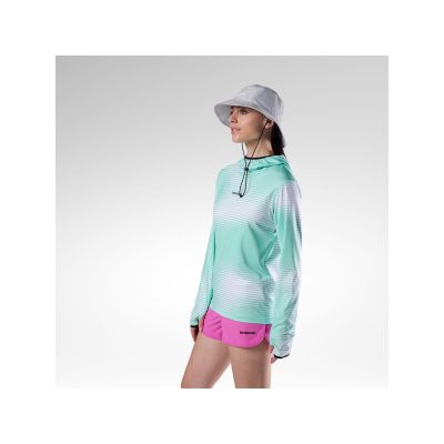 4. ROSSIGNOL Women's W Westweg Sun Hoodie Green