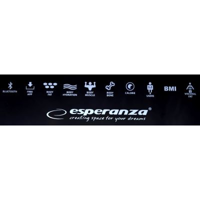 8. Esperanza EBS016K Bluetooth Scale (Black)