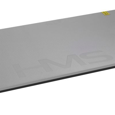 2. HMS MFK01 Gray-Black Club Fitness Mat with Holes