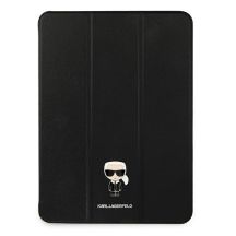 Karl Lagerfeld Saffiano Ikonic Karl Case for iPad 12.9" Pro 2021 - Black