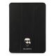 Karl Lagerfeld Saffiano Ikonic Karl Case for iPad 12.9" Pro 2021 - Black