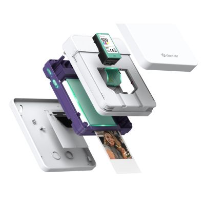10. Denver MCP-6010 Handheld Printer White Wired and Wireless Battery 600 x 600 DPI