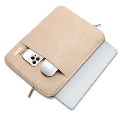 4. Tech-Protect Sleevy Laptop case 15-16 - beige