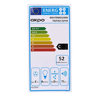 8. Chimney Hood Akpo WK-4 FENIKS SLIM 50 INOX