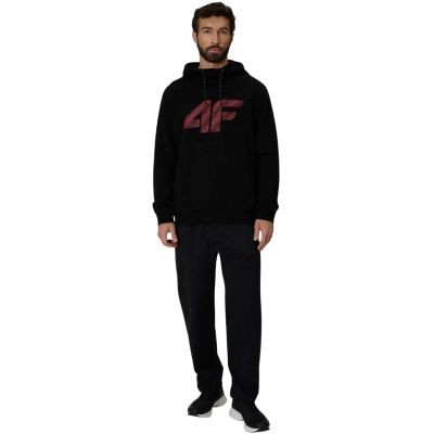 10. Men's sweatshirt 4F M2548 deep black 4FWMM00TSWSM2548 020S