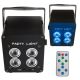 LIGHT4ME ACCU PAR 4x3W rechargeable spotlight 360