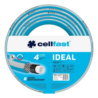 3. CELLFAST IDEAL GARDEN HOSE 3/4" 30m