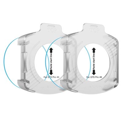 3. Tech-Protect Easy Set+ 2-pack tempered glass for Huawei Watch GT 5 Pro 46 mm - transparent