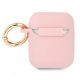 2. Guess GUA2SSSI AirPods cover pink/pink Silicone Vintage Script