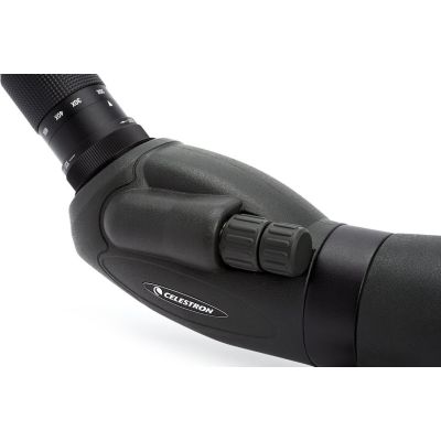 6. Celestron TrailSeeker 80-45 Degree 60x BaK-4 Black Riflescope