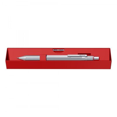 3. Rotring MULTIPEN 600 Silver three-in-one pen and pencil