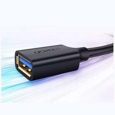 4. Ugreen extension cable USB 3.0 (female) - USB 3.0 (male) adapter 1m (black)