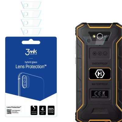 Hybrid glass for the 3mk Lens Protection camera lens on MyPhone Hammer Energy 2