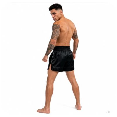 9. Black Men’s Muay Thai Shorts V1 COMBATWEAR | DBX Bushido