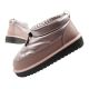 D.Franklin women's snow boots winter fashionable insulated ankle boots rose gold