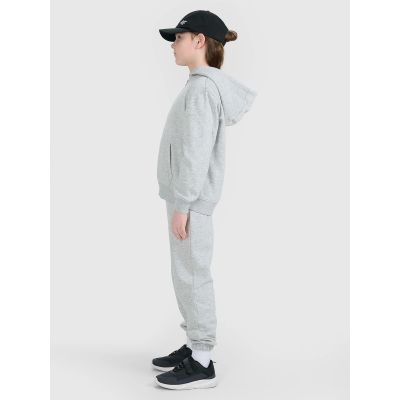 2. Girls' sweatshirt with a hood, 4F 4FJWMM00TSWSF1861-25M