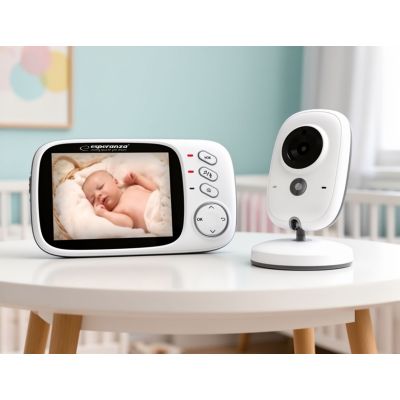 11. ESPERANZA Electronic Baby Monitor with 3.2" LCD Display JACOB EHM002