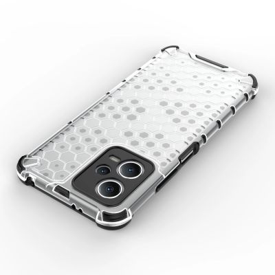 12. Honeycomb case for Xiaomi Redmi Note 12 5G / Poco X5 5G armored hybrid cover black