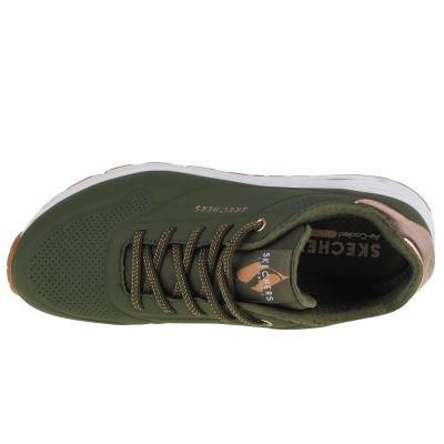 3. Skechers Uno-Shimmer Away 155196-OLV Green 36