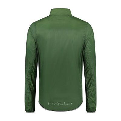 2. Rogelli ESSENTIAL rain jacket green 3XL