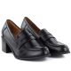 3. Women's black high-heeled lords shoes M.Daszyński MR2201D-3A