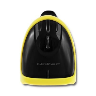 5. QOLTEC LASER CODE READER 1D | 2D | USB | BLACK