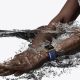 9. Magnetic Apple Watch SE, 9, 8, 7, 6, 5, 4, 3, 2, 1 (41, 40, 38 mm) Dux Ducis Strap (LD Version) - blue