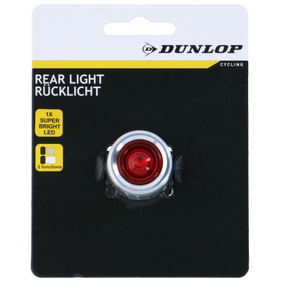 8. DUNLOP ALUMINUM REAR BIKE LAMP
