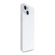 7. 3mk Hardy Silicone MagCase for iPhone 15 - white and silver
