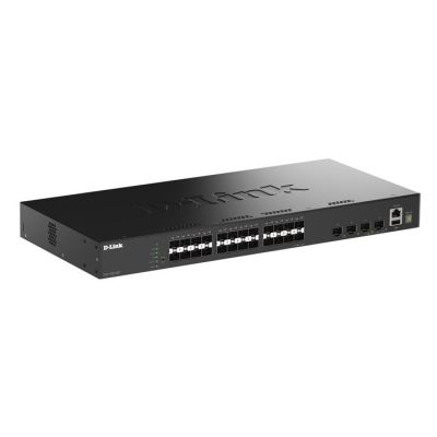 D-Link DGS-1530-28S/E Managed L2 Network Switch Black