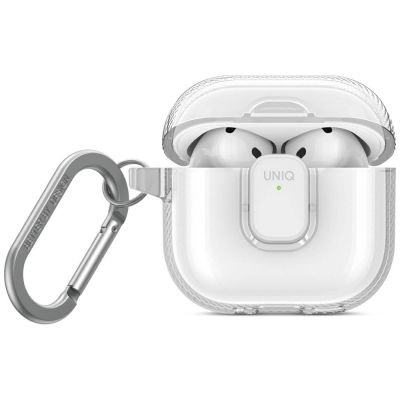 Uniq Glase Pro Case for AirPods 4 - Transparent