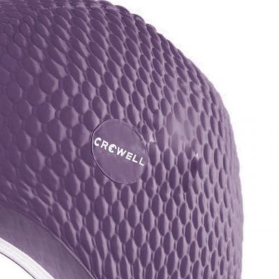 4. Crowell Java bubble swim cap, purple, col.3