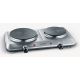 2. SEVERIN DK 1014 cooktop Stainless steel Countertop 45.5 cm Sealed hob 2 zone(s)