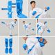 12. Karate WKF BLUE Shin and Foot Protectors | MOOTO