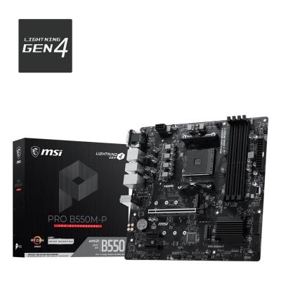 MSI B550M-P WiFi6E (B550, AM4, mATX, AMD)