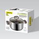 6. TITANCORE 24 cm Pot with Lid, 4.3 L MR-3560-24 MAESTRO