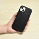 11. iCarer Oil Wax Premium Leather Case iPhone 14 Plus Magnetic Leather Case with MagSafe Black (WMI14220703-BK)