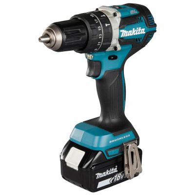 2. Makita DHP484RTJ Central Locking Drill 1.8 kg Black, Blue